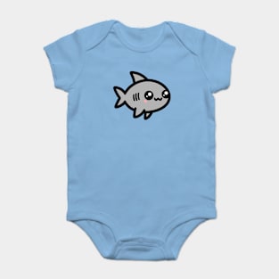 Cute Shark Baby Bodysuit